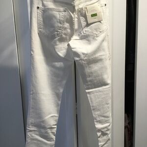 Anthropologie White Jeans